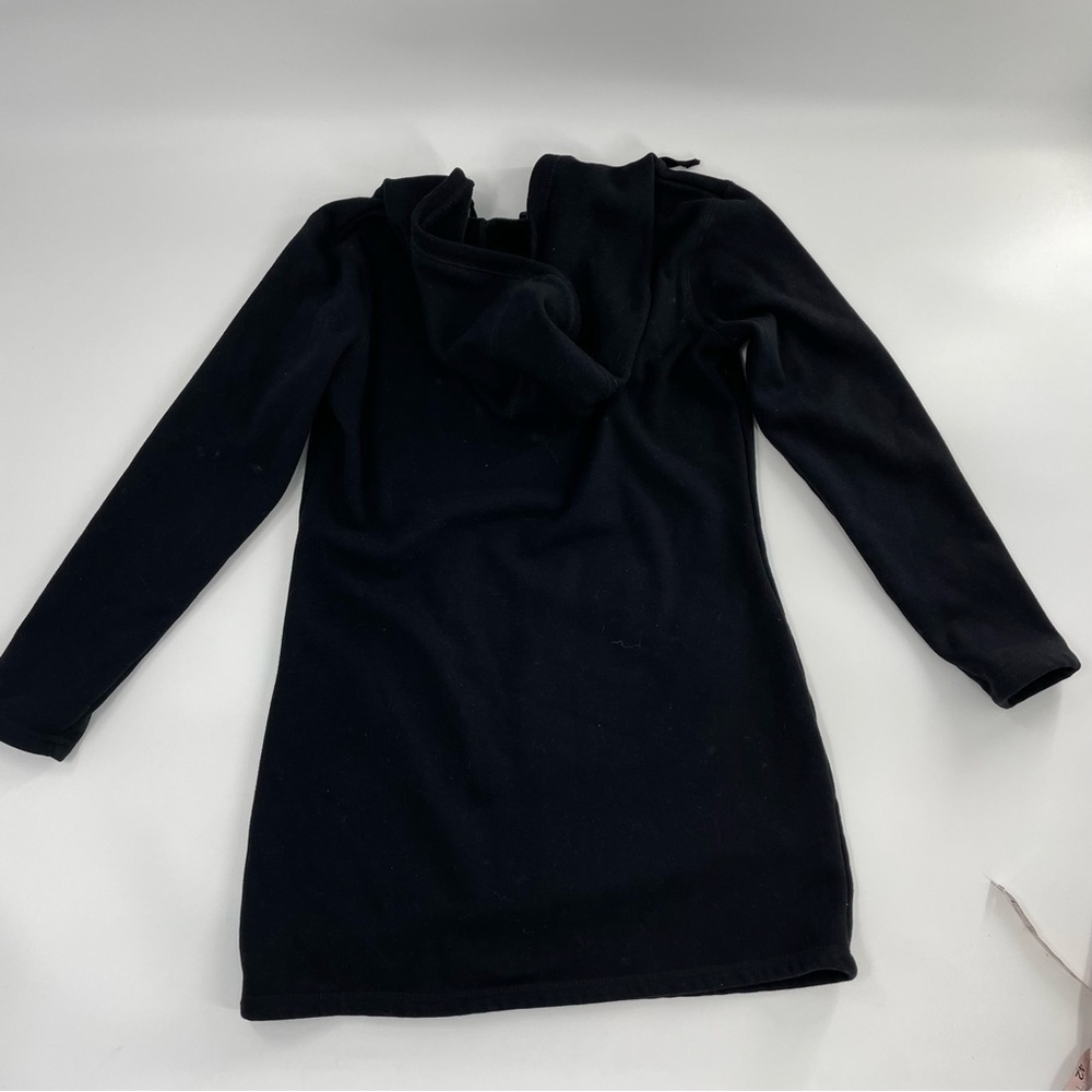 Tahari Soft Fleece Lined Hoodie Tunic / Mini Dress - Picture 8 of 11